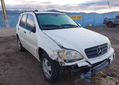 2002 Mercedes-Benz Ml 320 из США, поврежденный, VIN 4JGAB54E12A319966